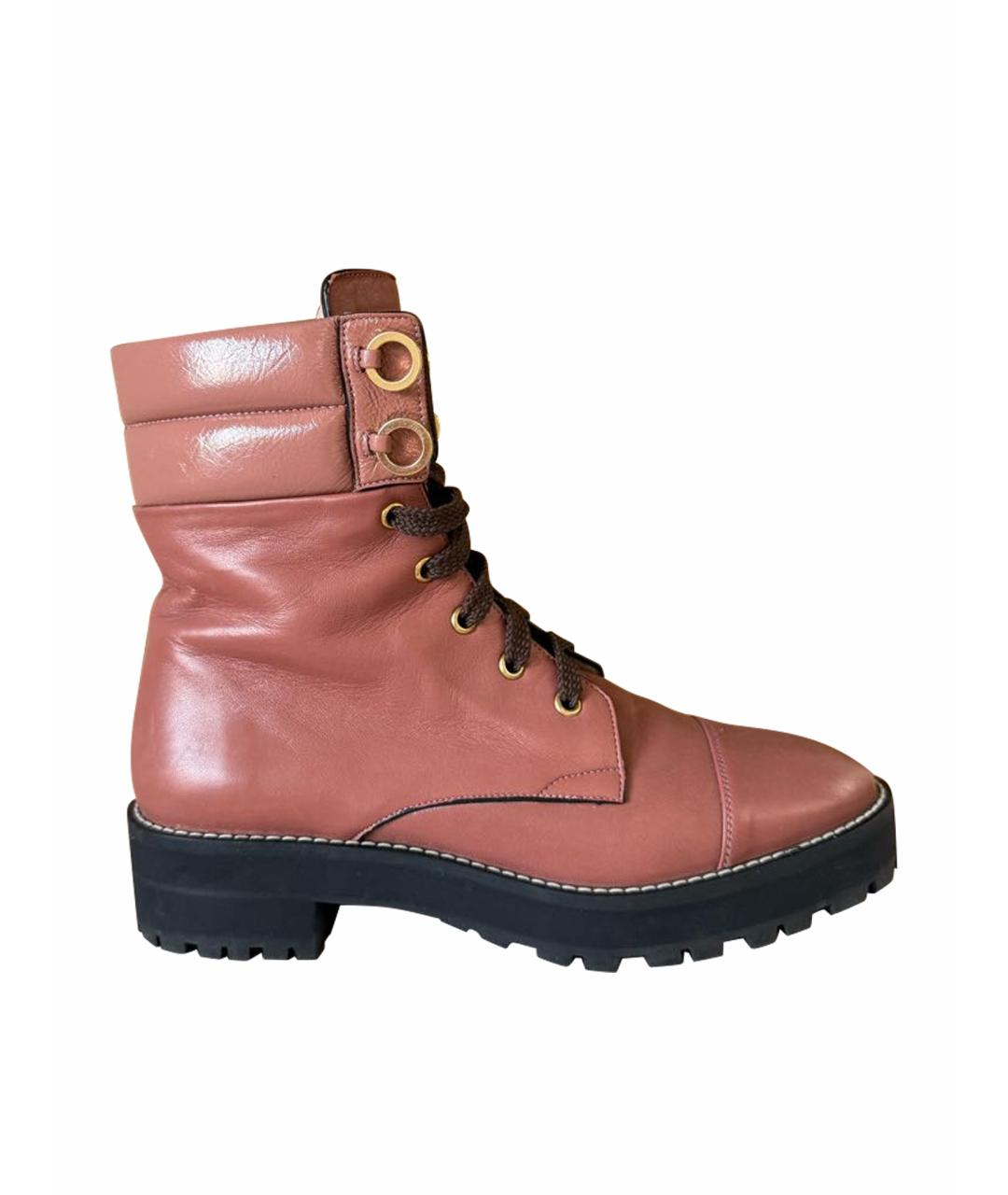 STUART WEITZMAN Коралловые ботинки, фото 1