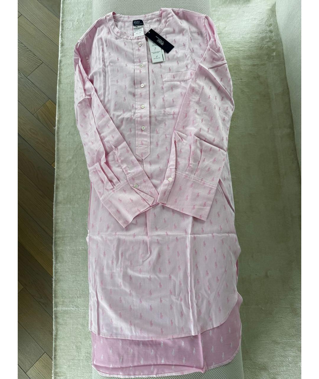 POLO RALPH LAUREN Розовая пижамы и сорочки, фото 9