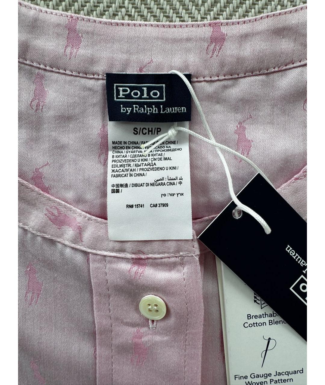 POLO RALPH LAUREN Розовая пижамы и сорочки, фото 2
