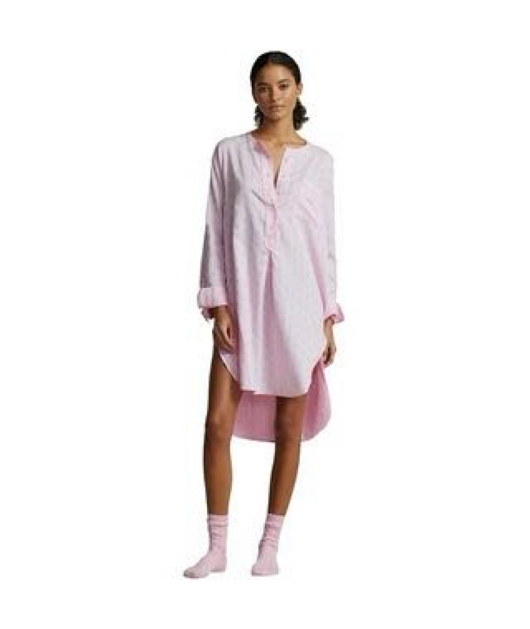 POLO RALPH LAUREN Розовая пижамы и сорочки, фото 8