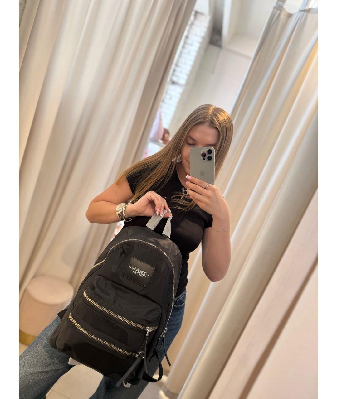 MARC JACOBS Черный рюкзак, фото 4