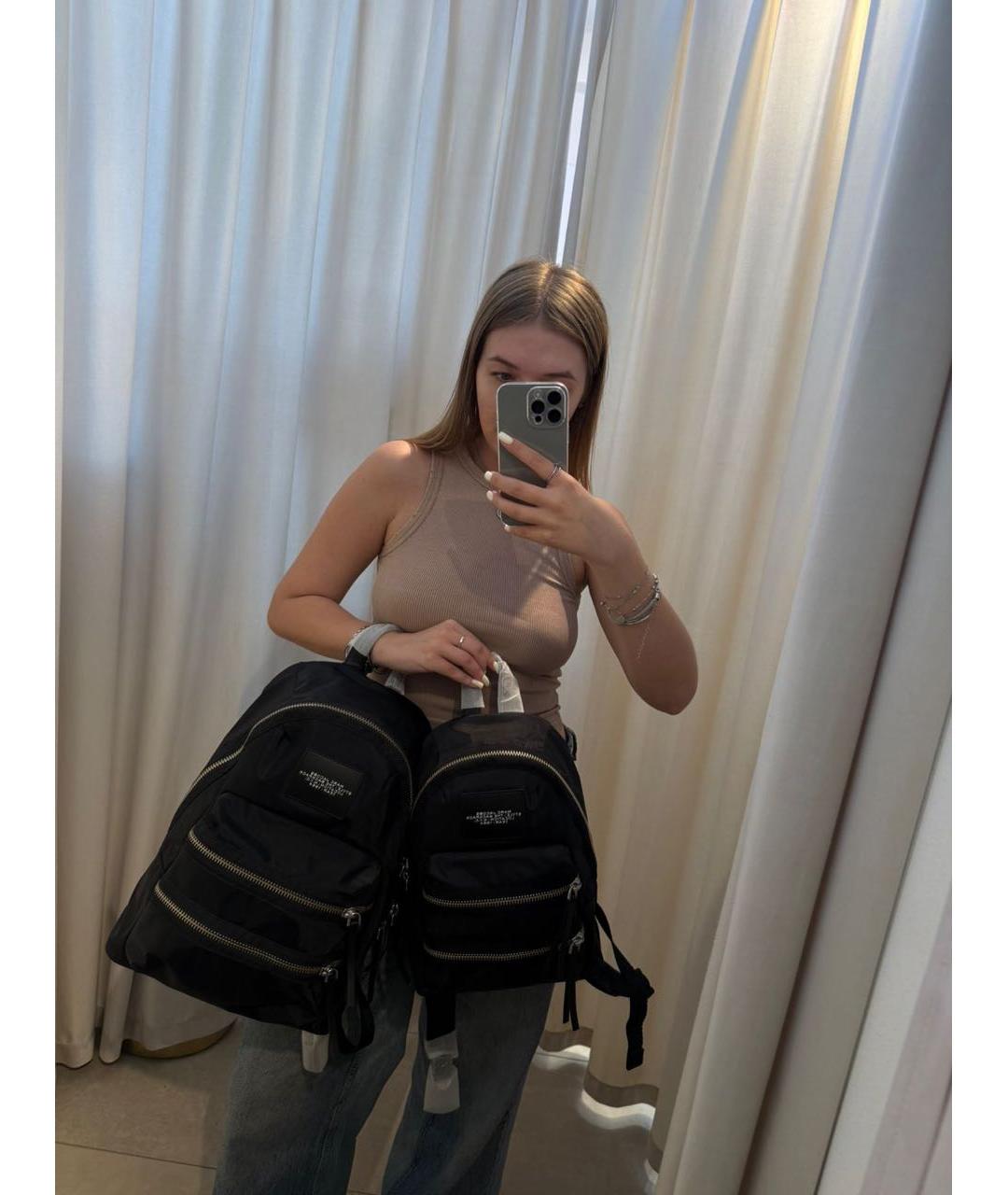 MARC JACOBS Черный рюкзак, фото 7