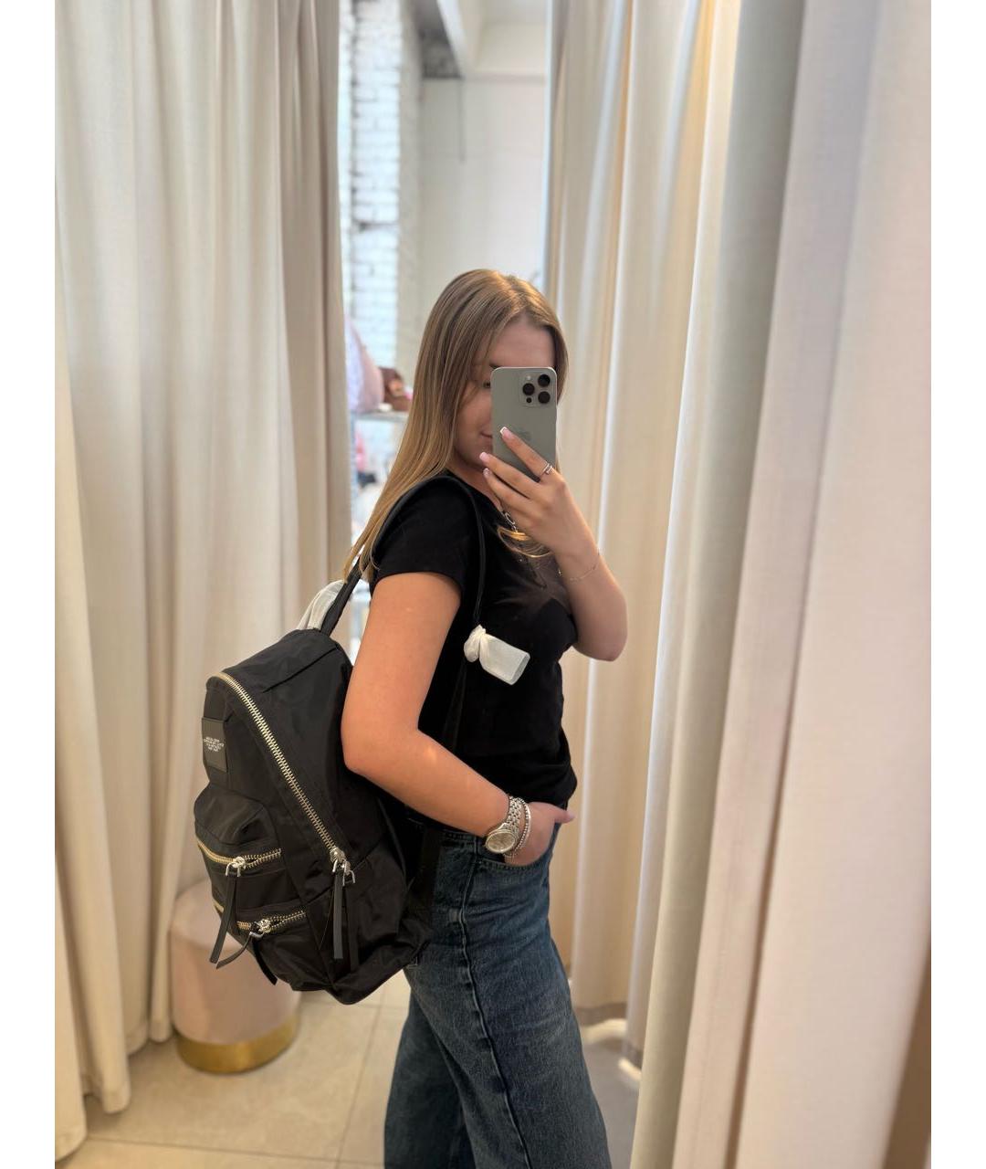 MARC JACOBS Черный рюкзак, фото 5