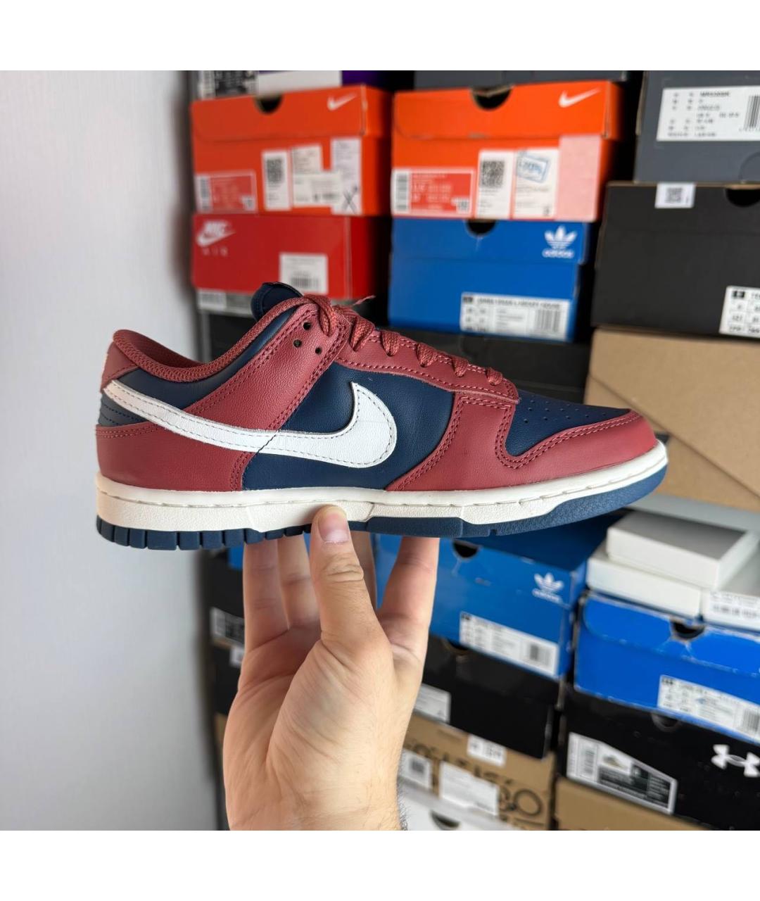 NIKE Бордовые кроссовки, фото 5