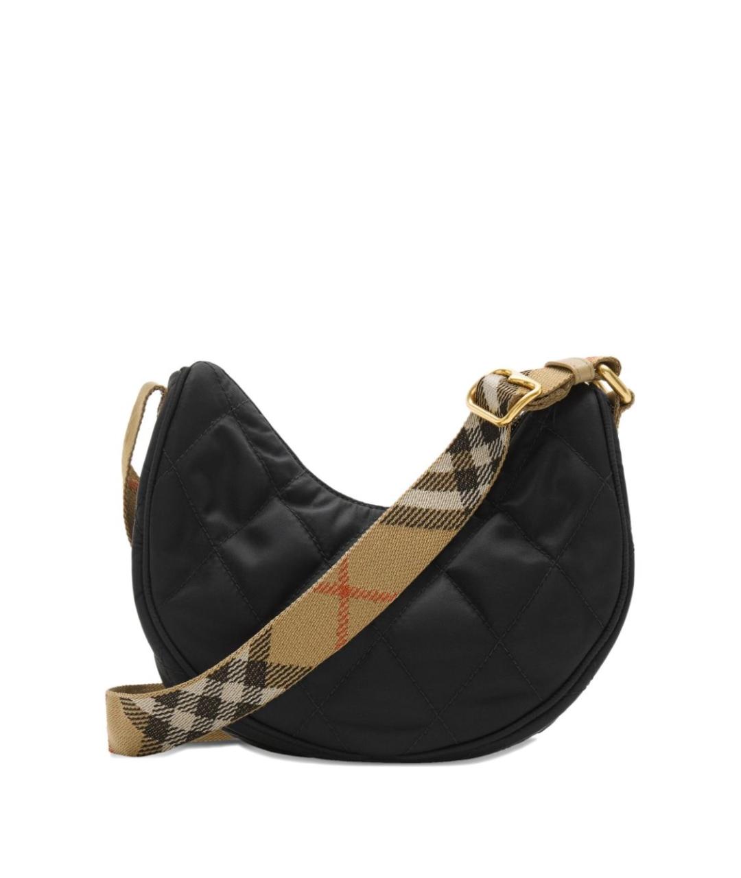 BURBERRY Черная сумка через плечо, фото 2