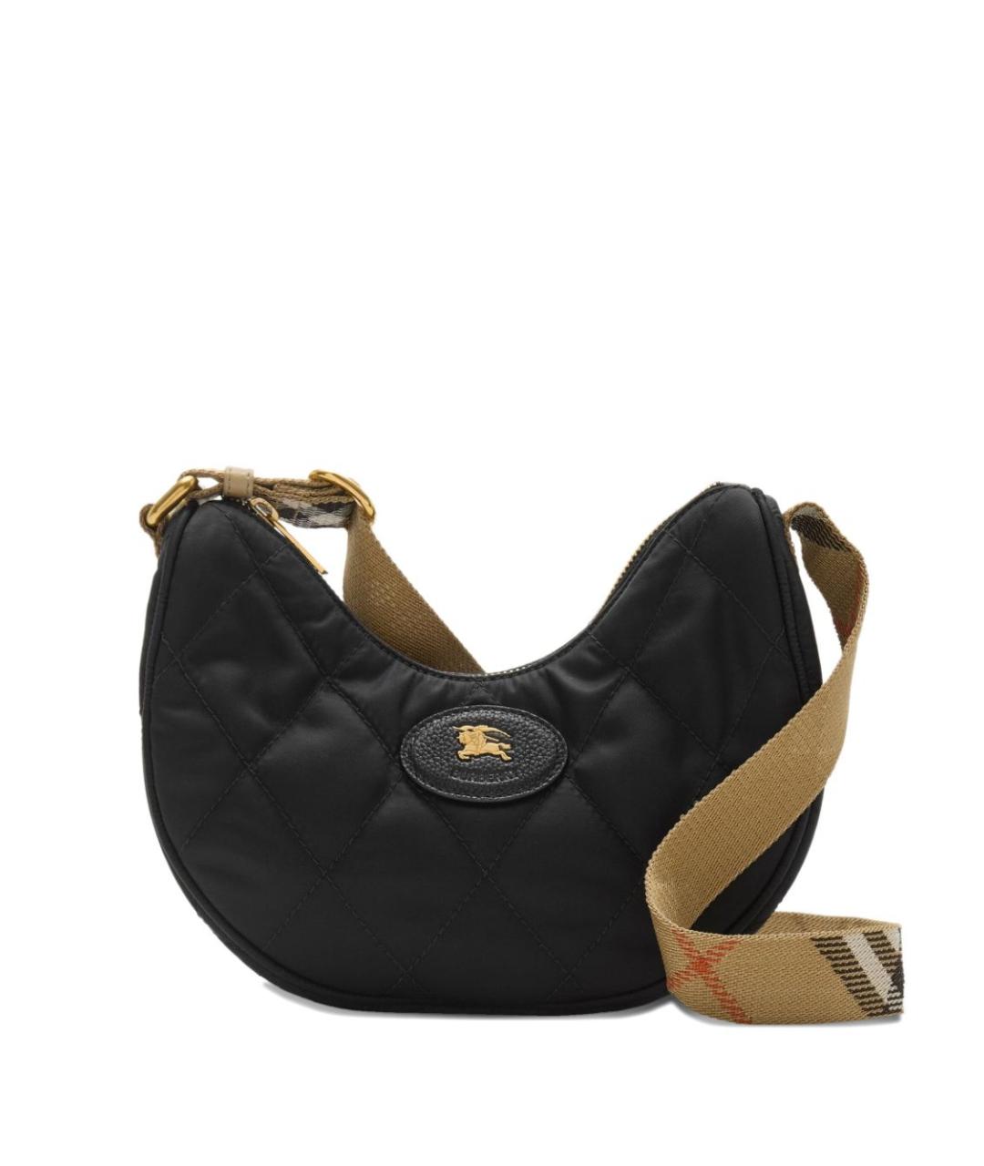 BURBERRY Черная сумка через плечо, фото 1