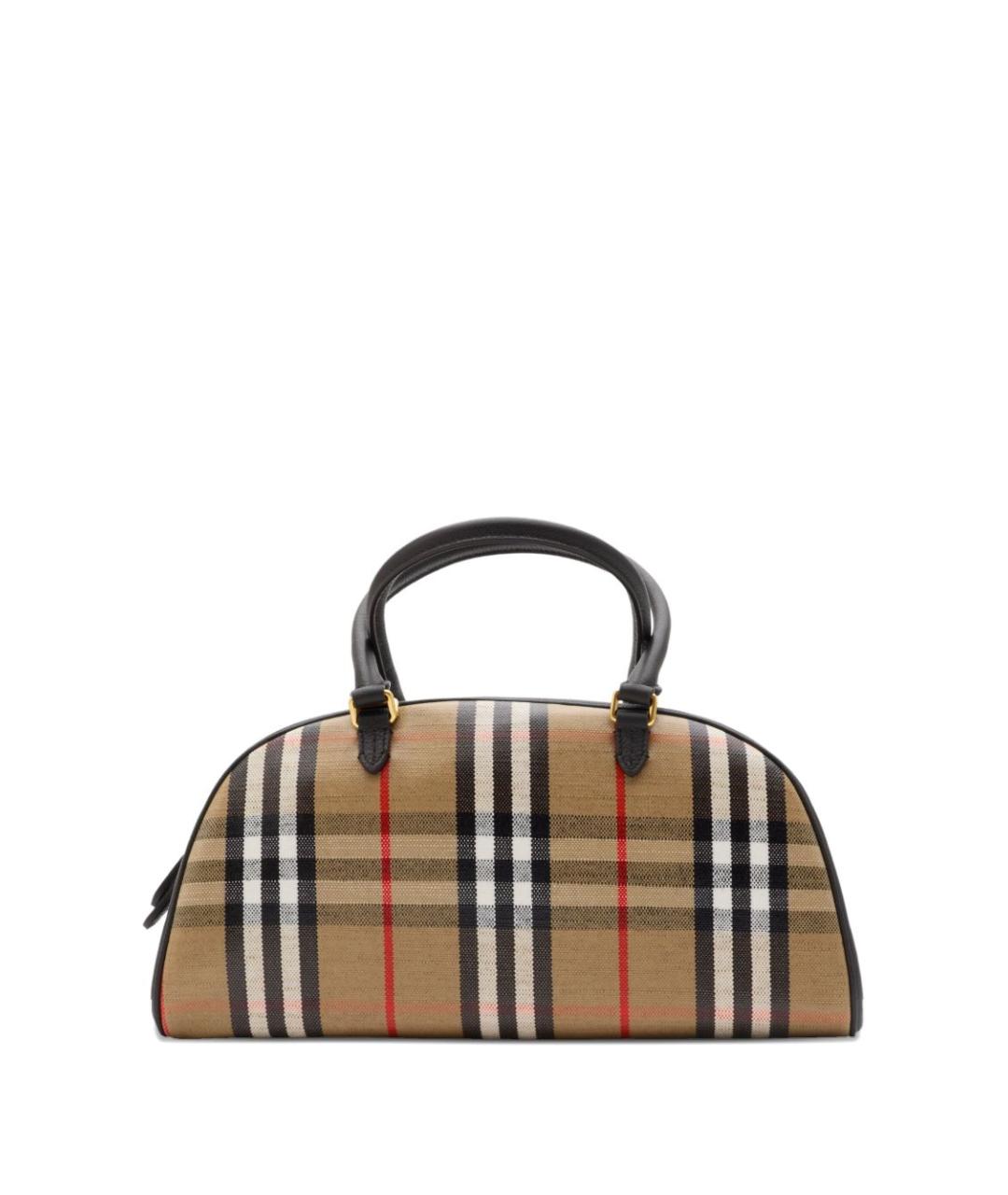 BURBERRY Бежевая сумка с короткими ручками, фото 2