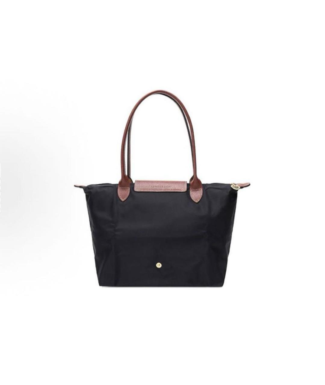LONGCHAMP Черная сумка тоут, фото 3