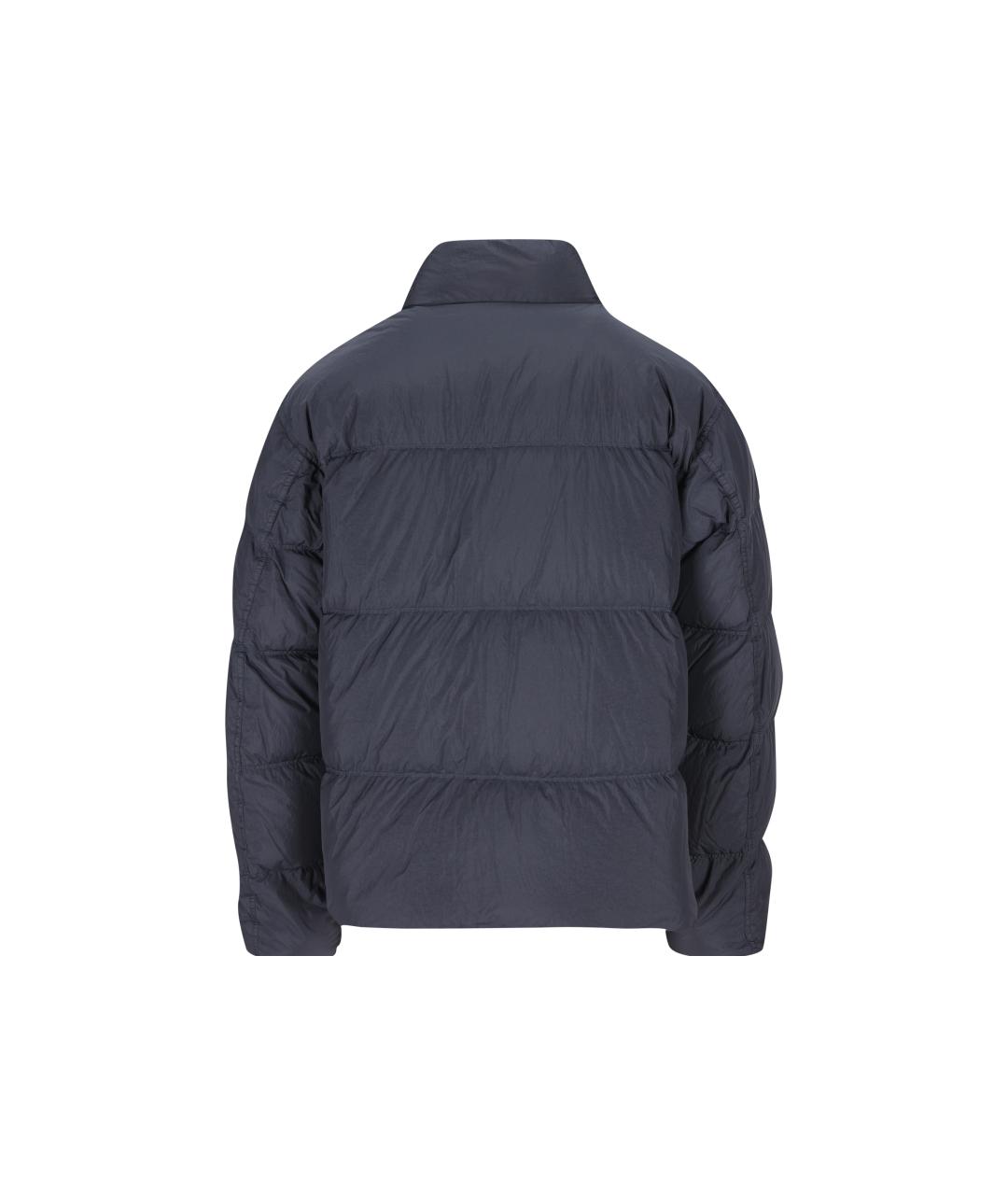STONE ISLAND Синий полиамидовый пуховик, фото 4