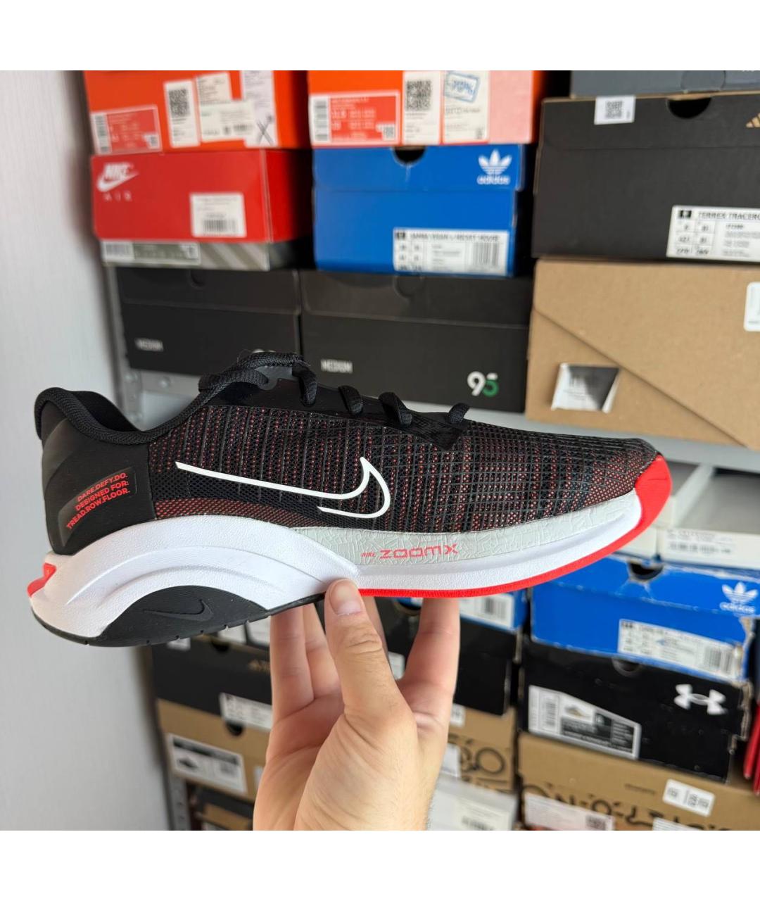 NIKE Черные низкие кроссовки / кеды, фото 5