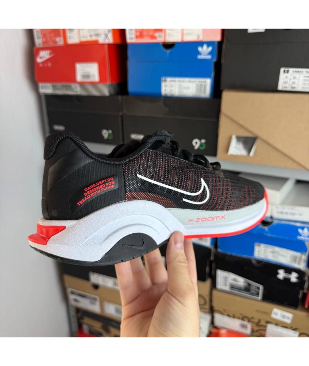 NIKE Черные низкие кроссовки / кеды, фото 6