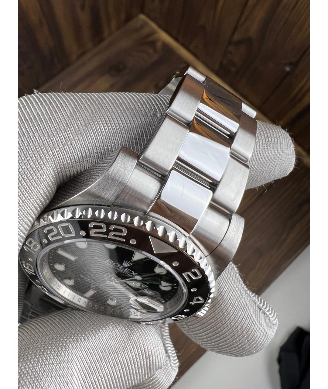ROLEX Черные часы, фото 5