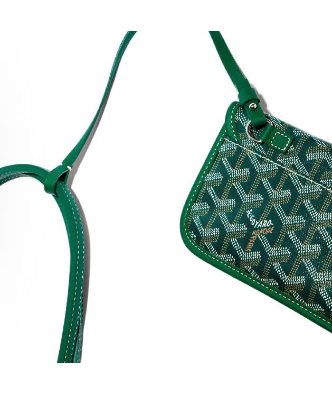 GOYARD Зеленая сумка тоут, фото 5