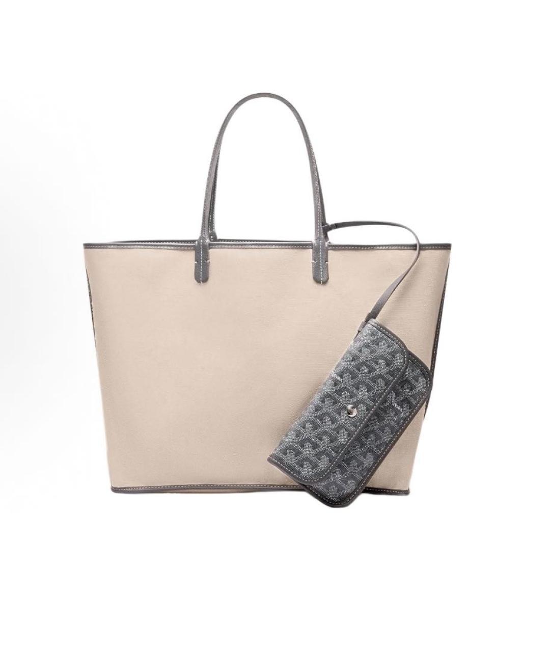 GOYARD Кожаная сумка тоут, фото 3