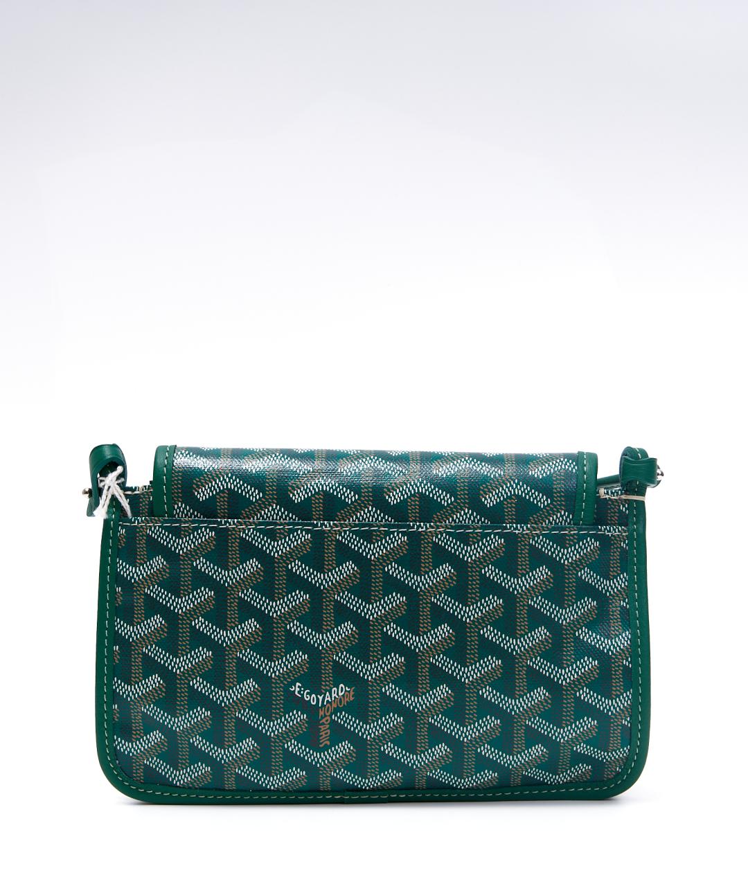 GOYARD Зеленая кожаная сумка через плечо, фото 4
