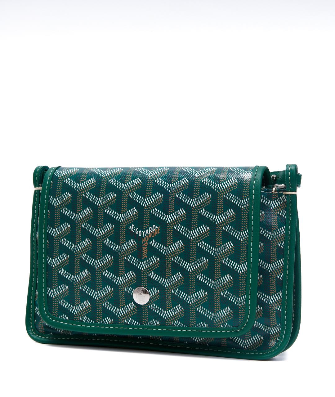 GOYARD Зеленая кожаная сумка через плечо, фото 3