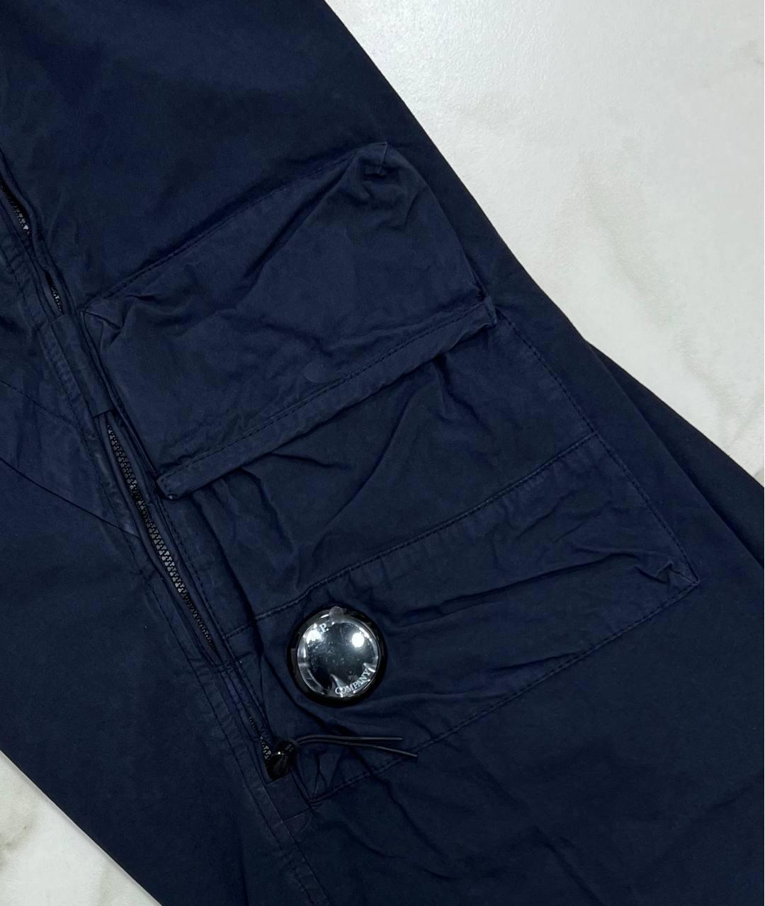 CP COMPANY Темно-синие повседневные брюки, фото 3