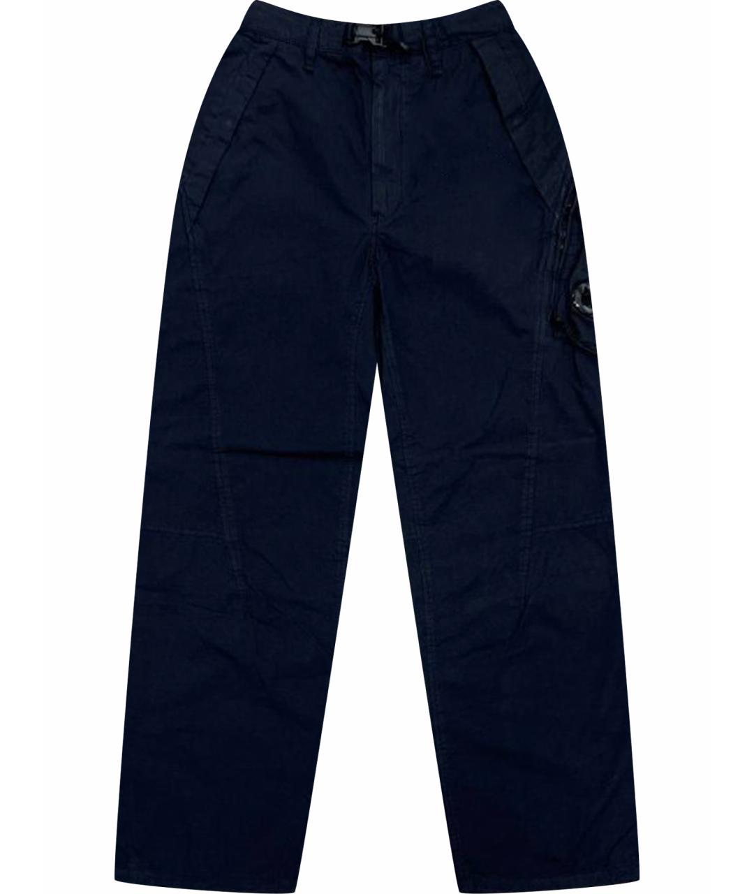 CP COMPANY Темно-синие повседневные брюки, фото 1