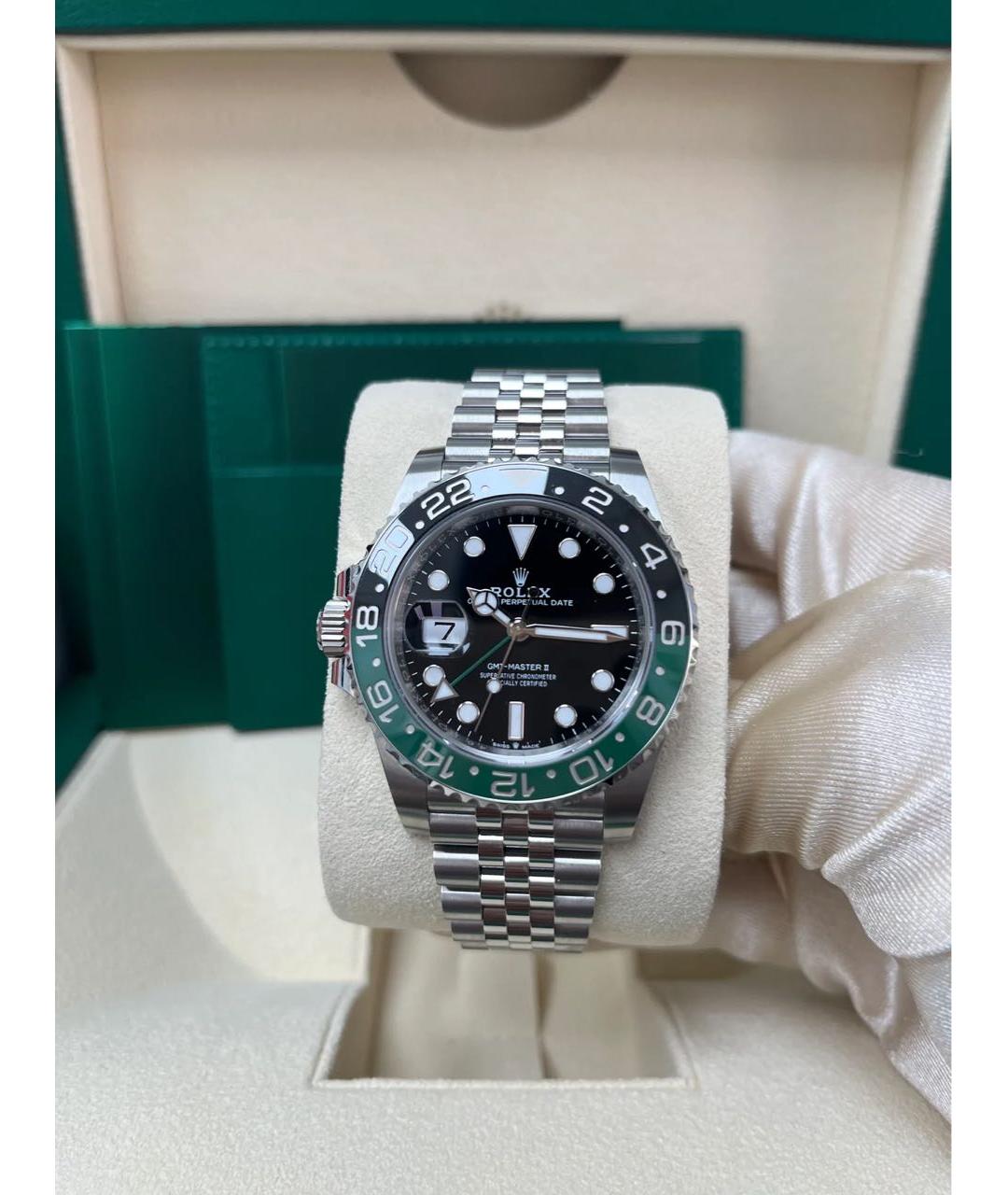 ROLEX Черные часы, фото 3