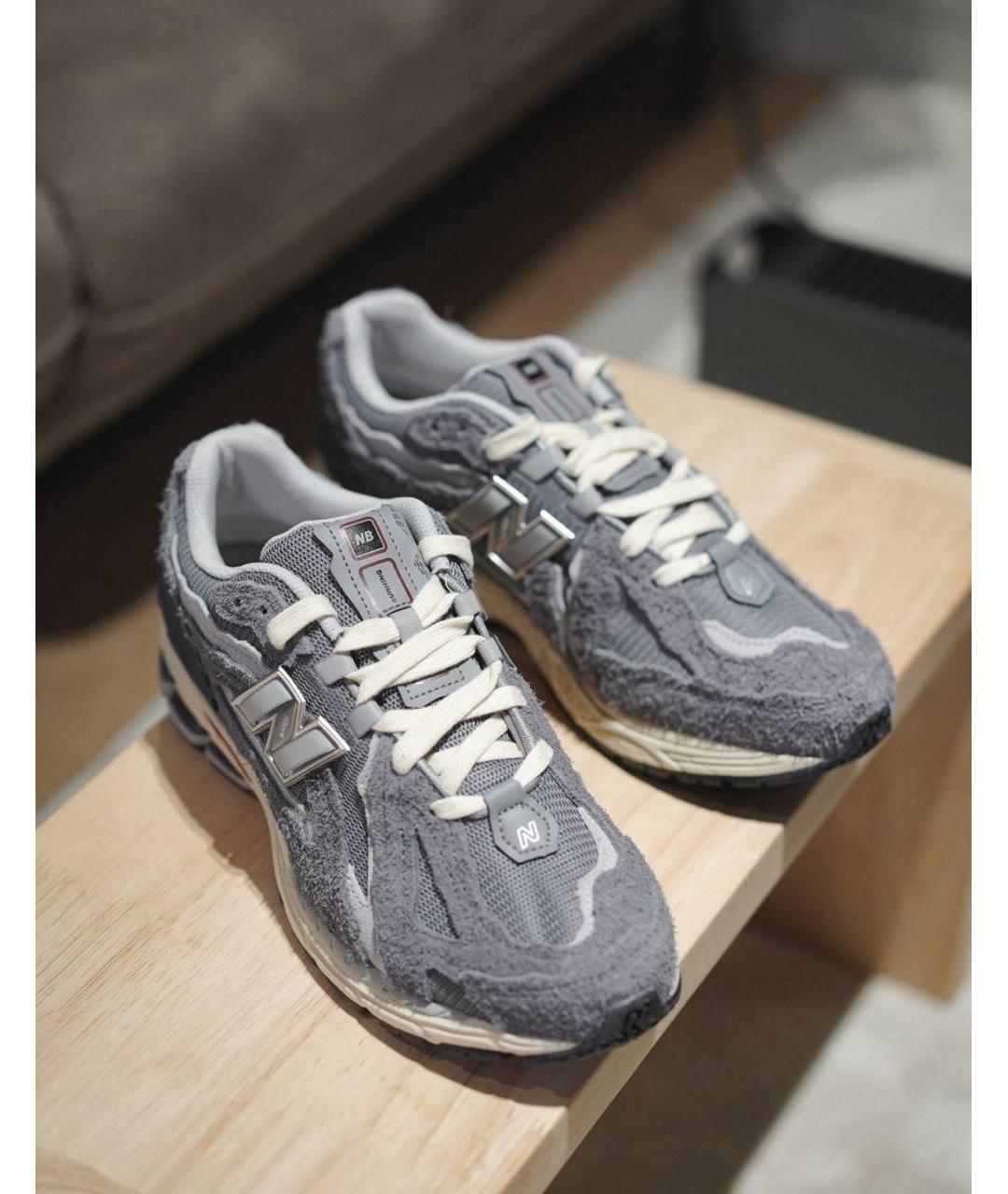 NEW BALANCE Антрацитовые низкие кроссовки / кеды, фото 2