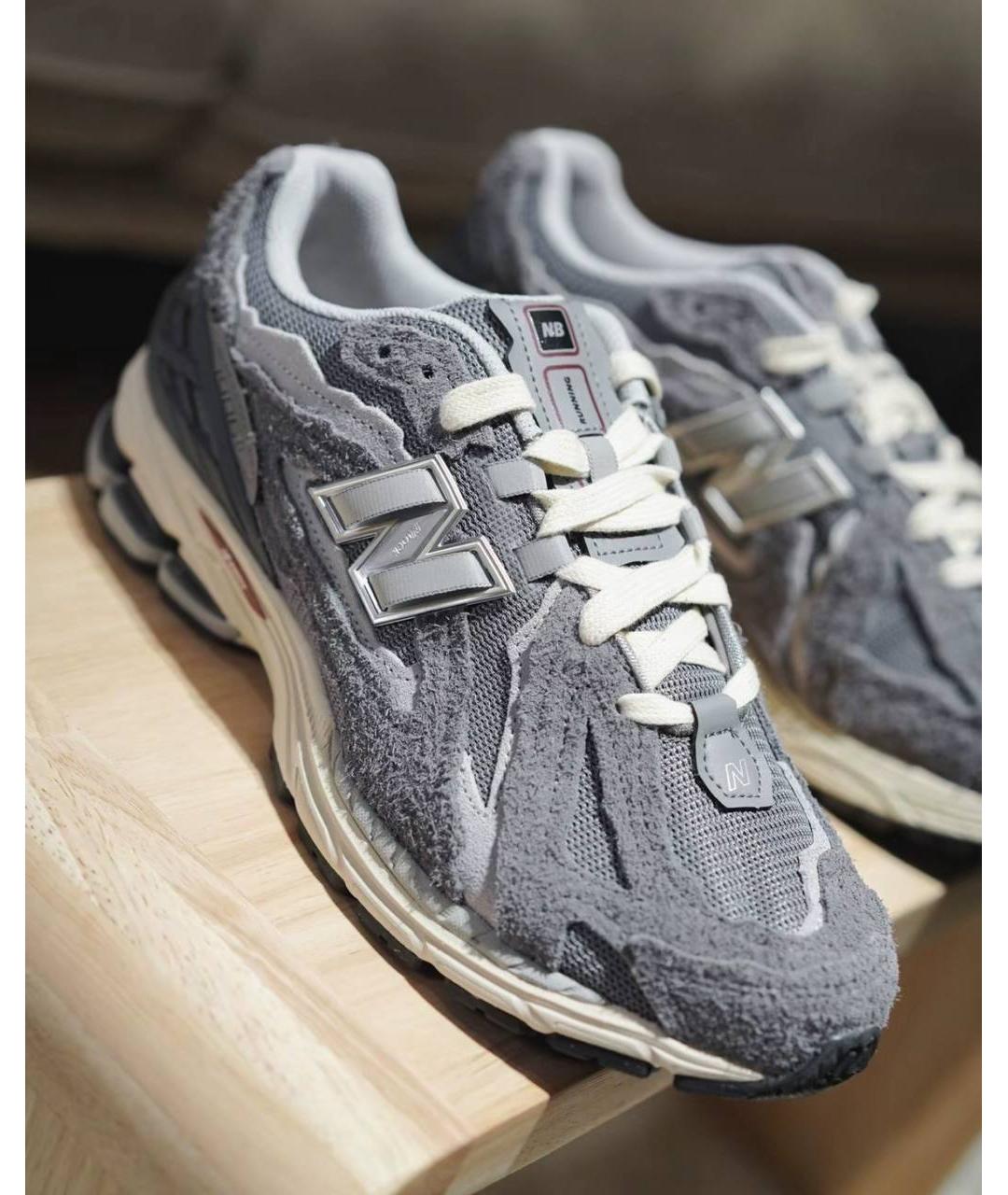 NEW BALANCE Антрацитовые низкие кроссовки / кеды, фото 5