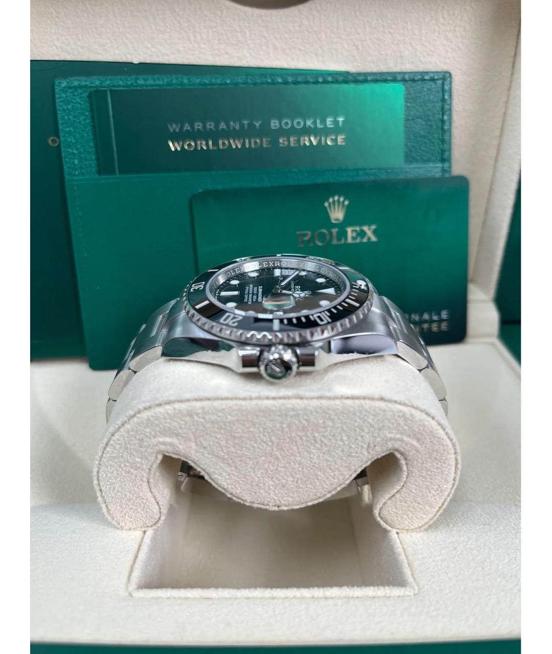 ROLEX Черные часы, фото 4