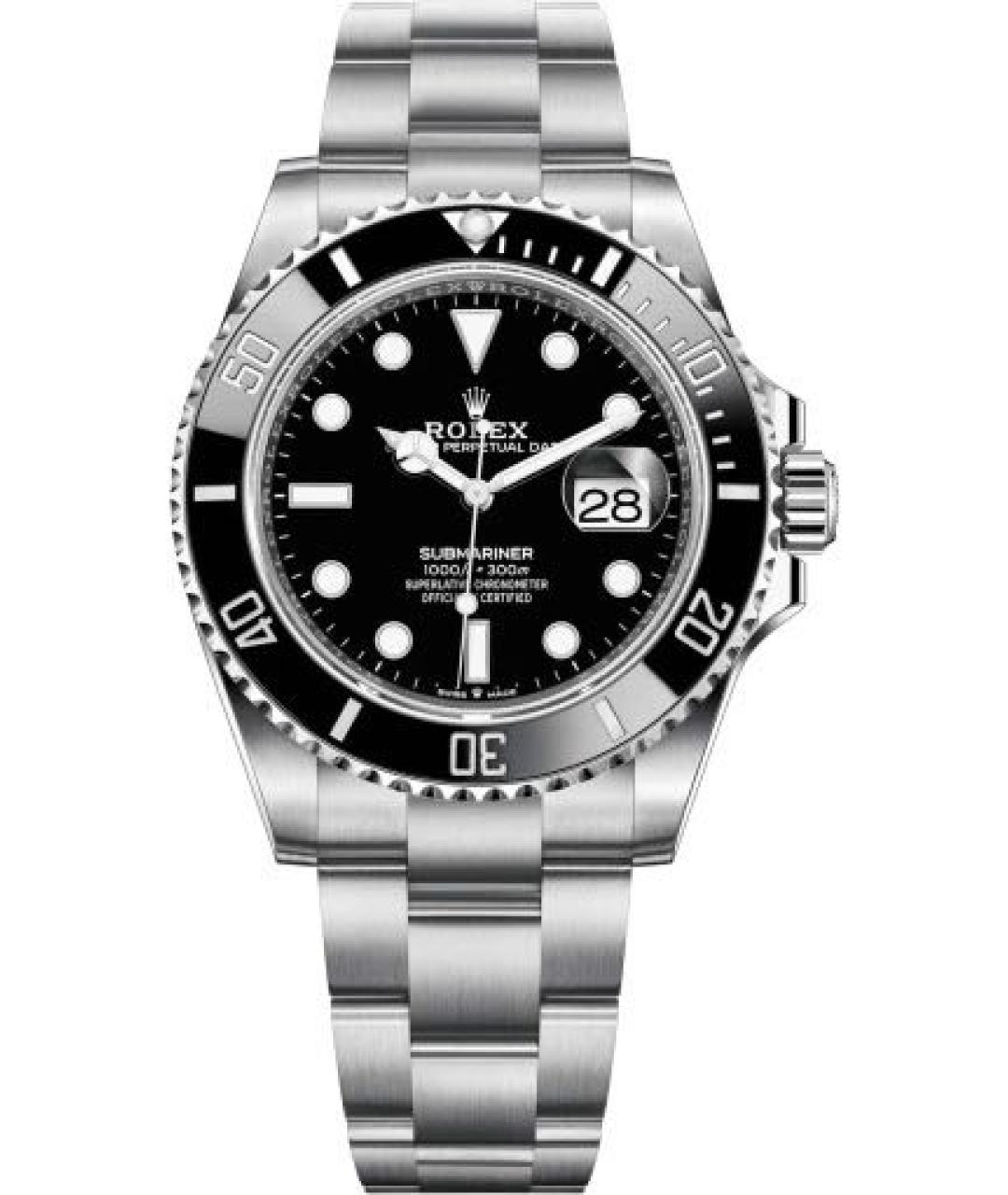 ROLEX Черные часы, фото 1