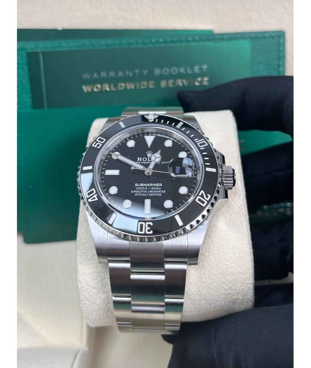 ROLEX Черные часы, фото 6