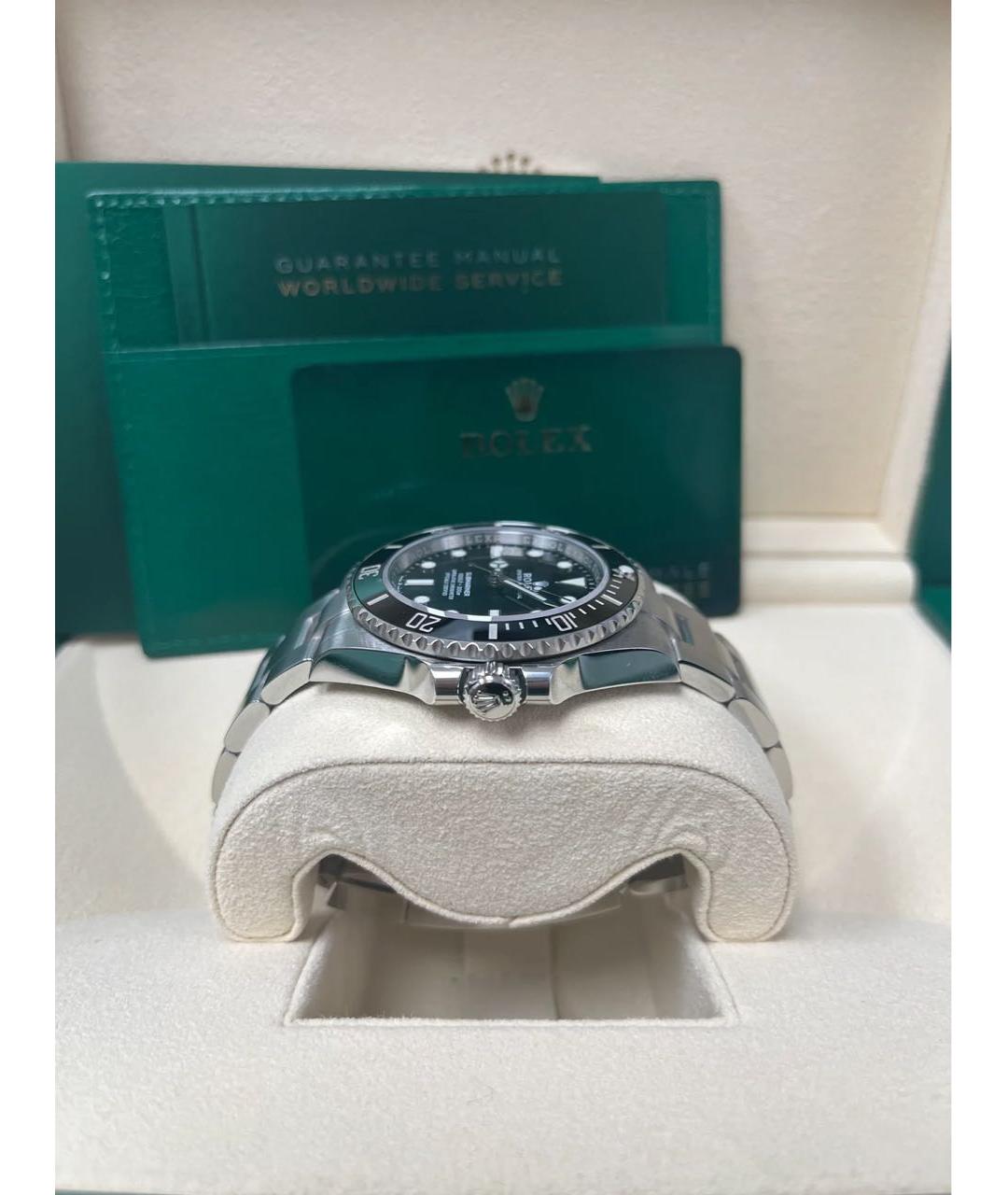 ROLEX Черные часы, фото 5