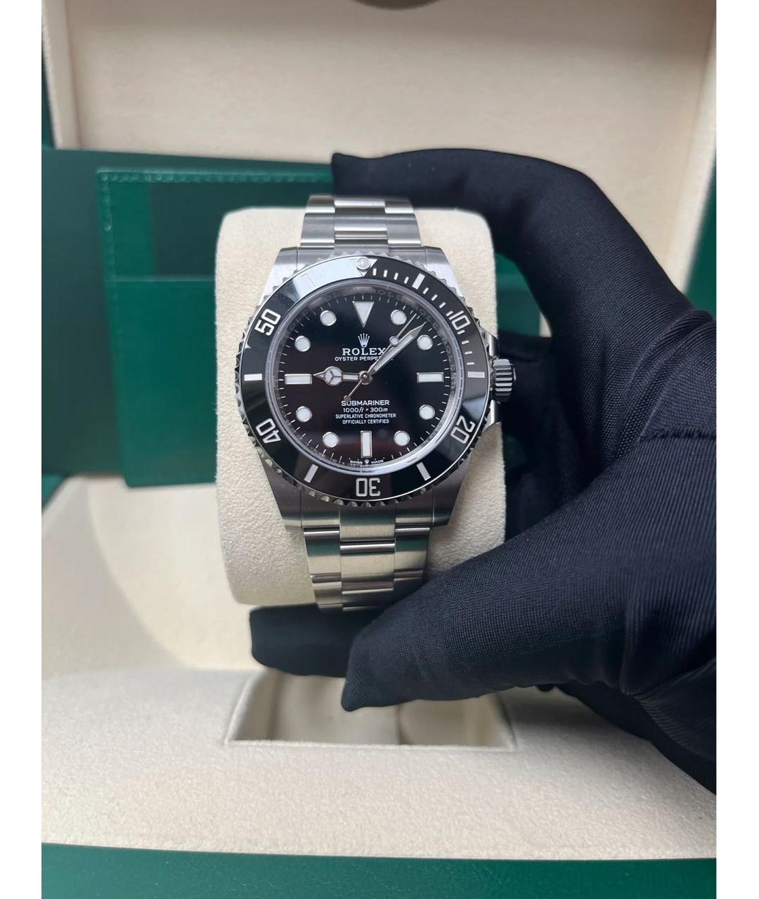 ROLEX Черные часы, фото 8