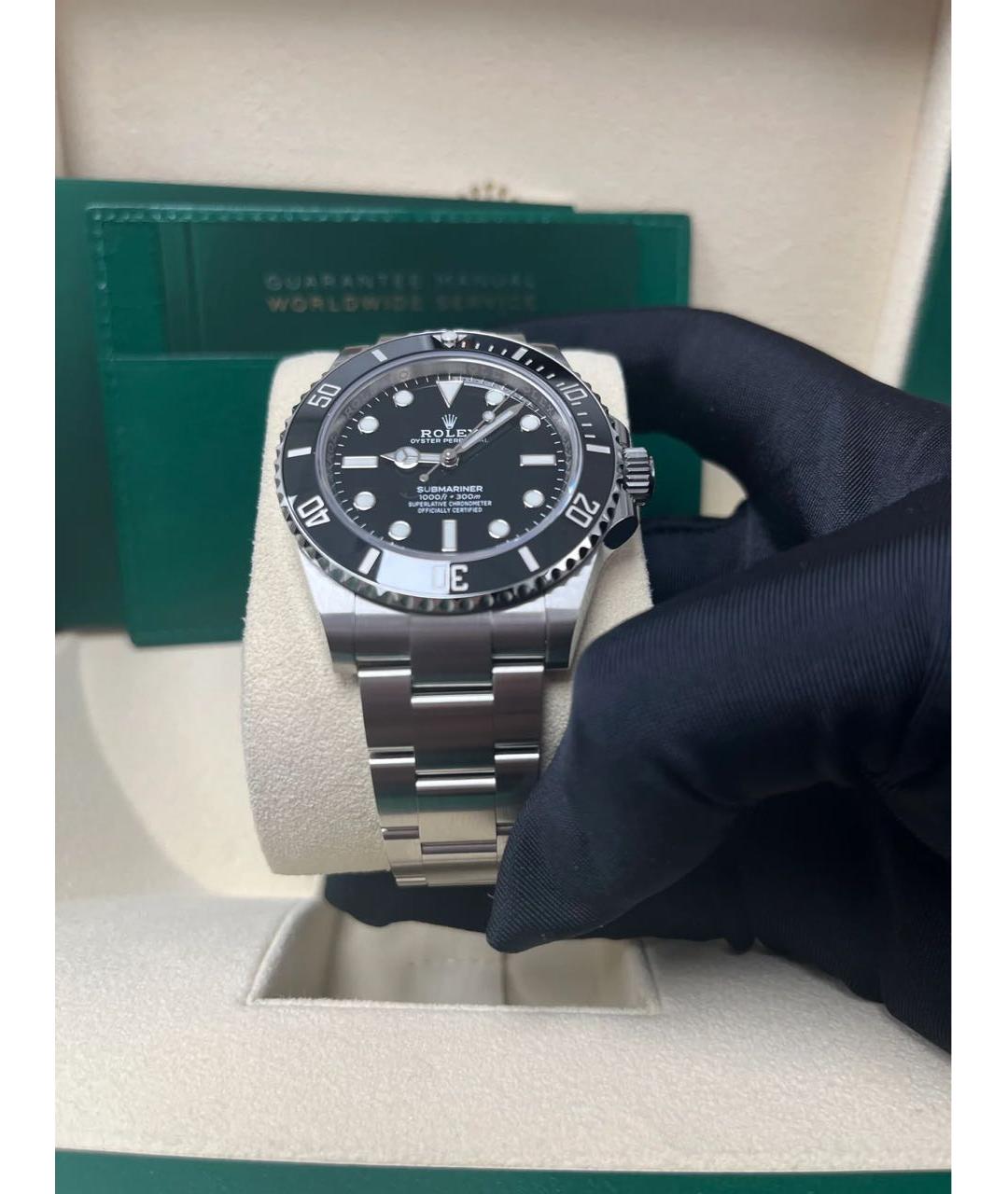 ROLEX Черные часы, фото 6