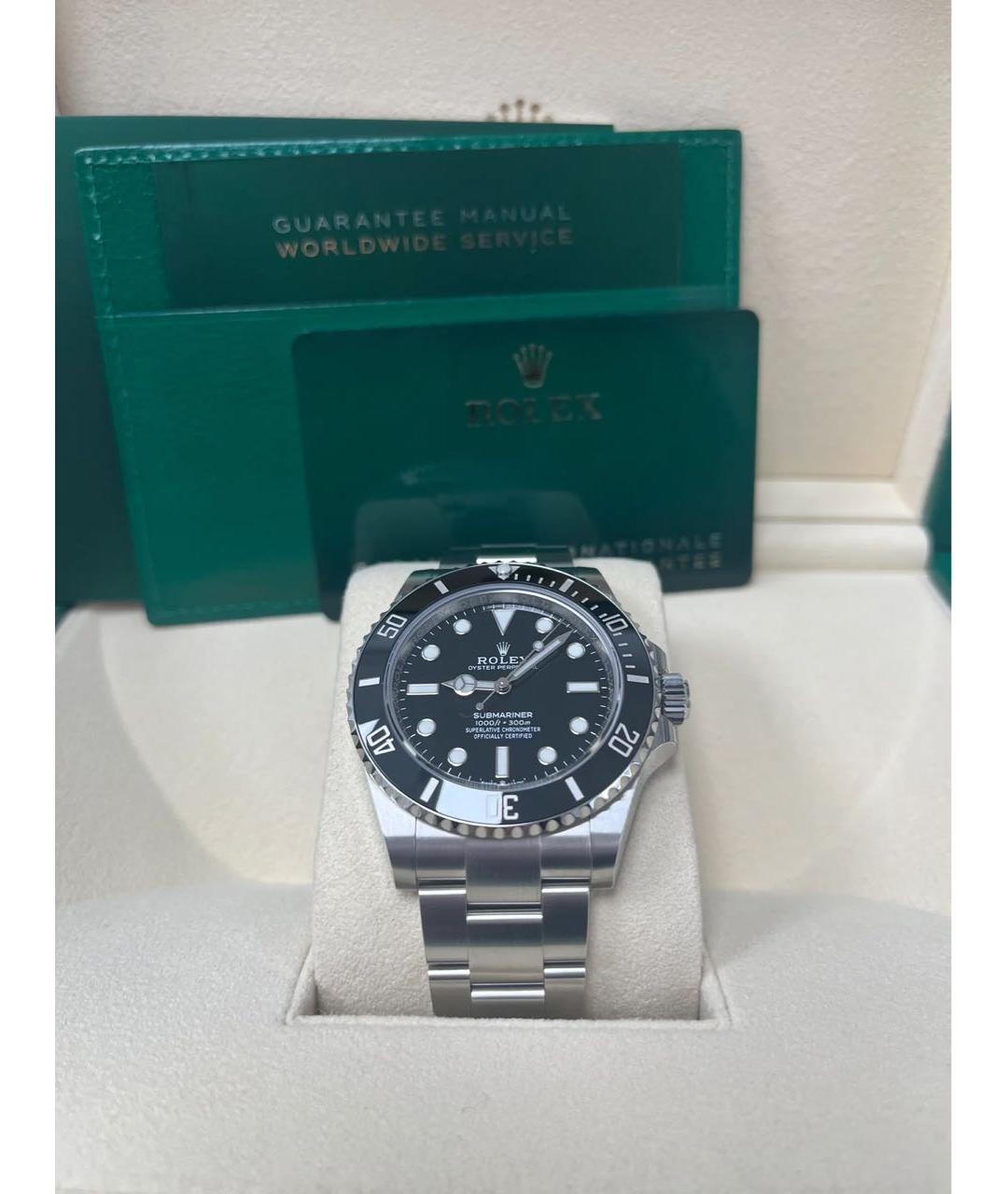 ROLEX Черные часы, фото 3