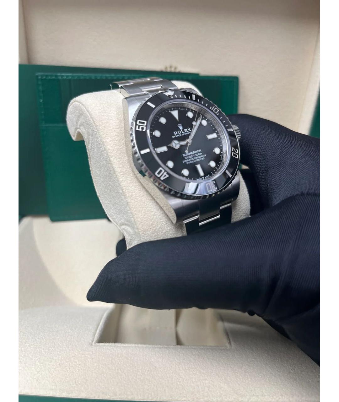 ROLEX Черные часы, фото 7