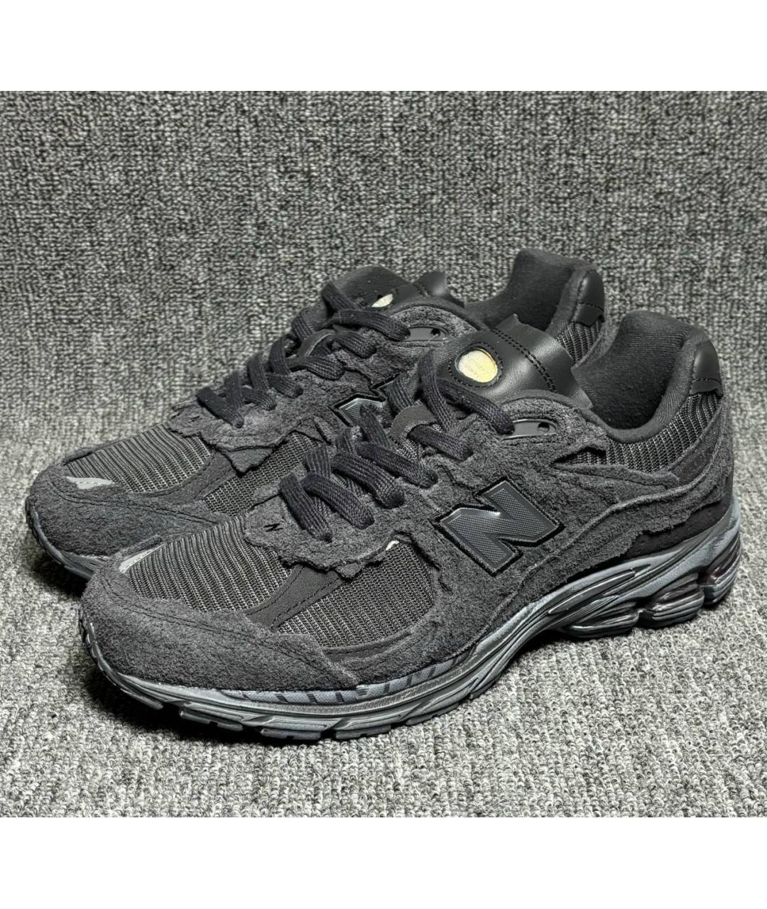 NEW BALANCE Черные низкие кроссовки / кеды, фото 4