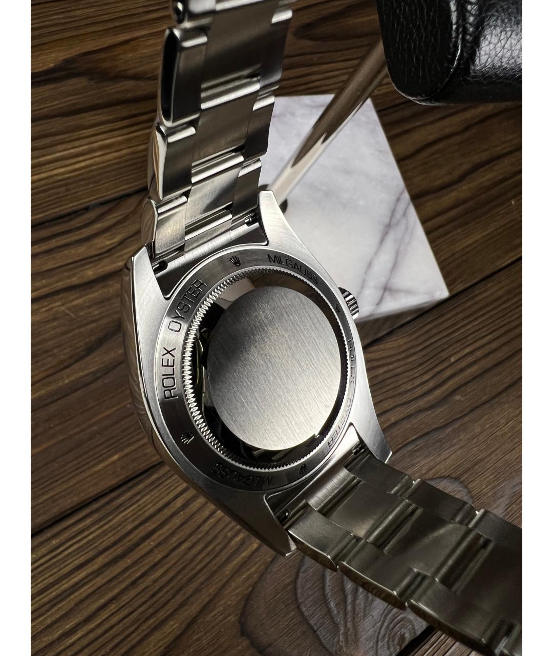 ROLEX Черные часы, фото 5