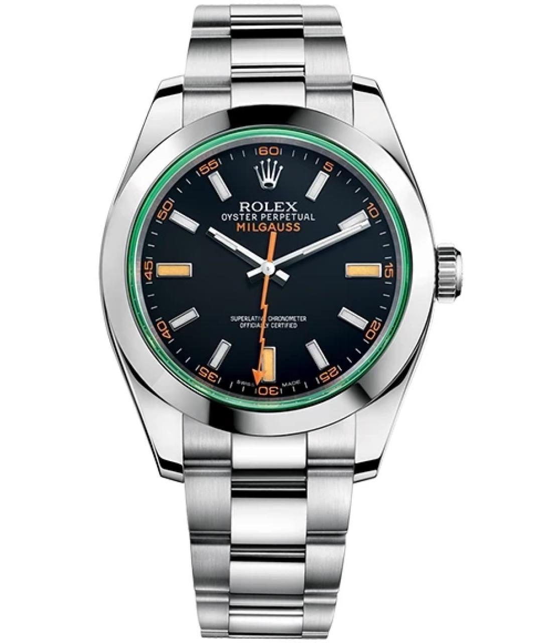 ROLEX Черные часы, фото 1