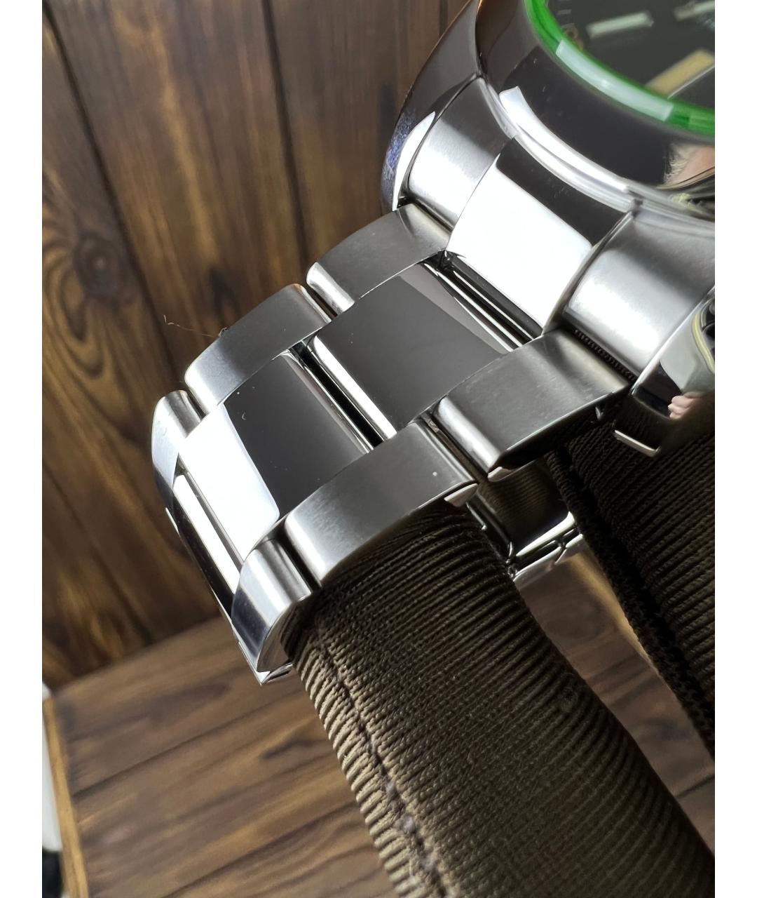 ROLEX Черные часы, фото 4