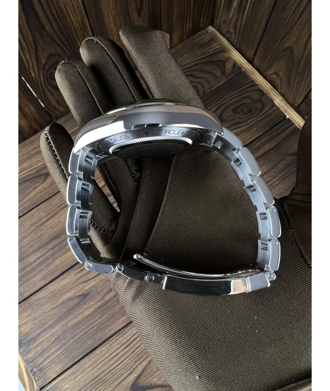 ROLEX Черные часы, фото 6