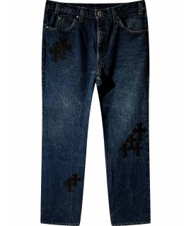 CHROME HEARTS Прямые джинсы