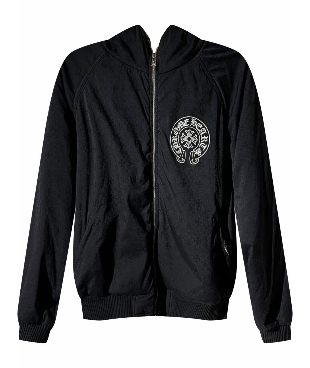 CHROME HEARTS Черная хлопковая куртка, фото 1