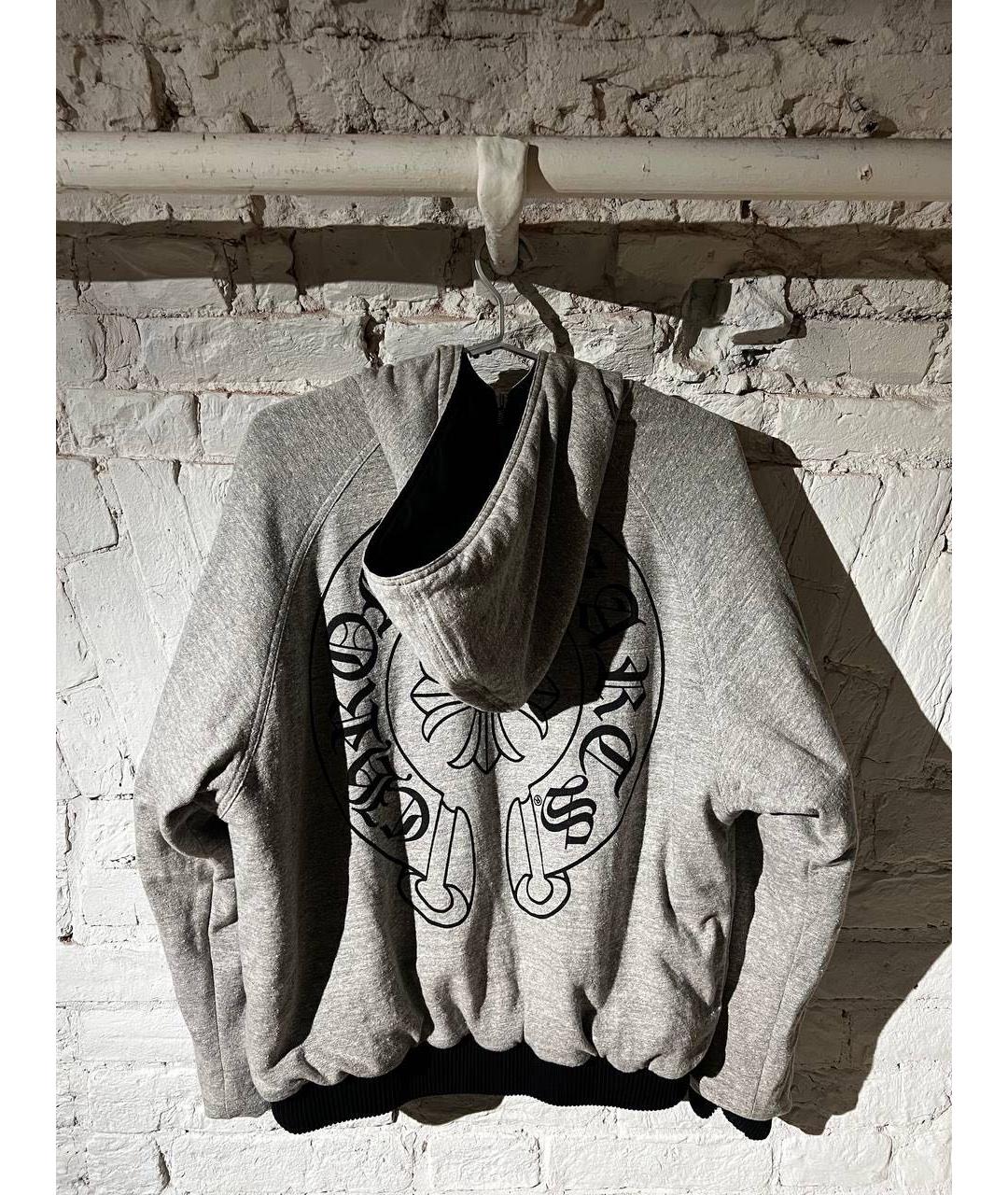 CHROME HEARTS Черная хлопковая куртка, фото 4