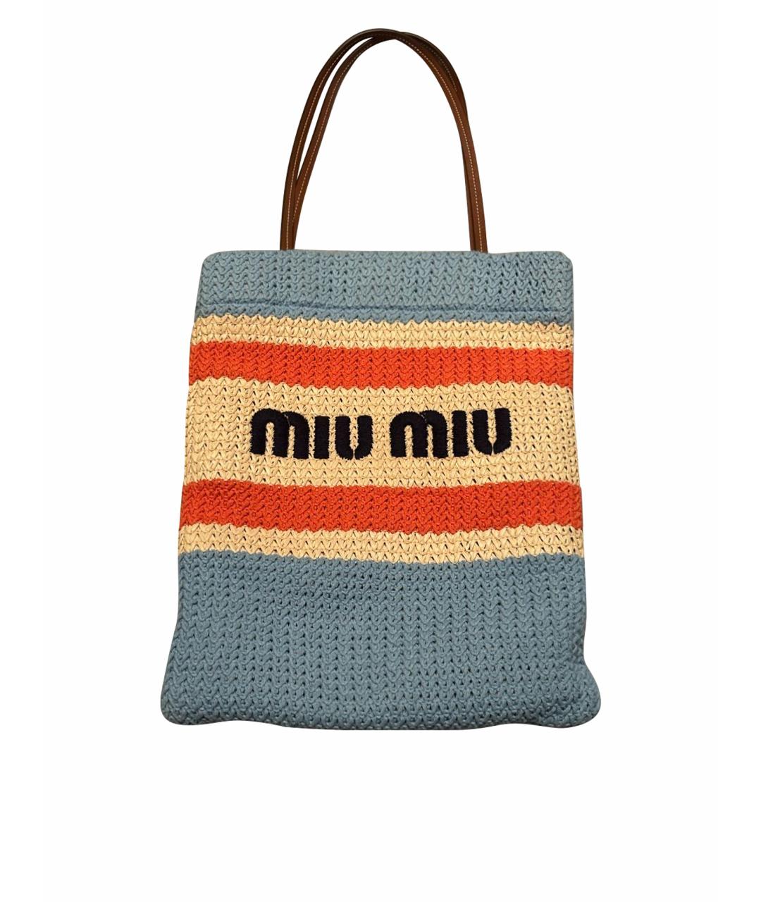 MIU MIU Мульти тканевая поясная сумка, фото 1