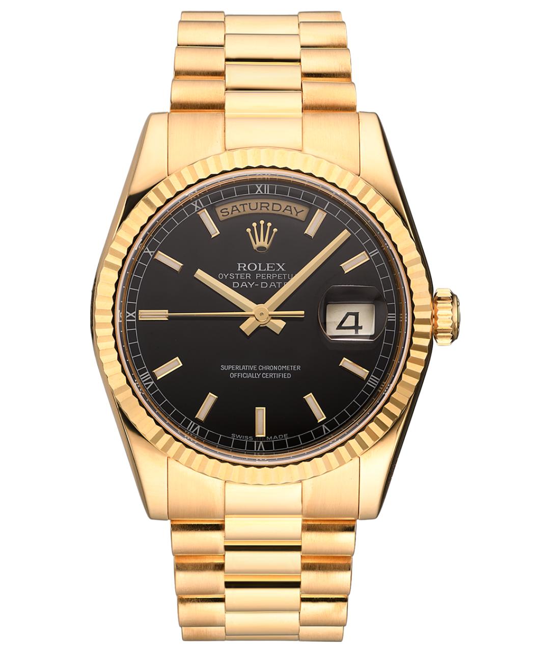ROLEX Золотые часы из желтого золота, фото 1