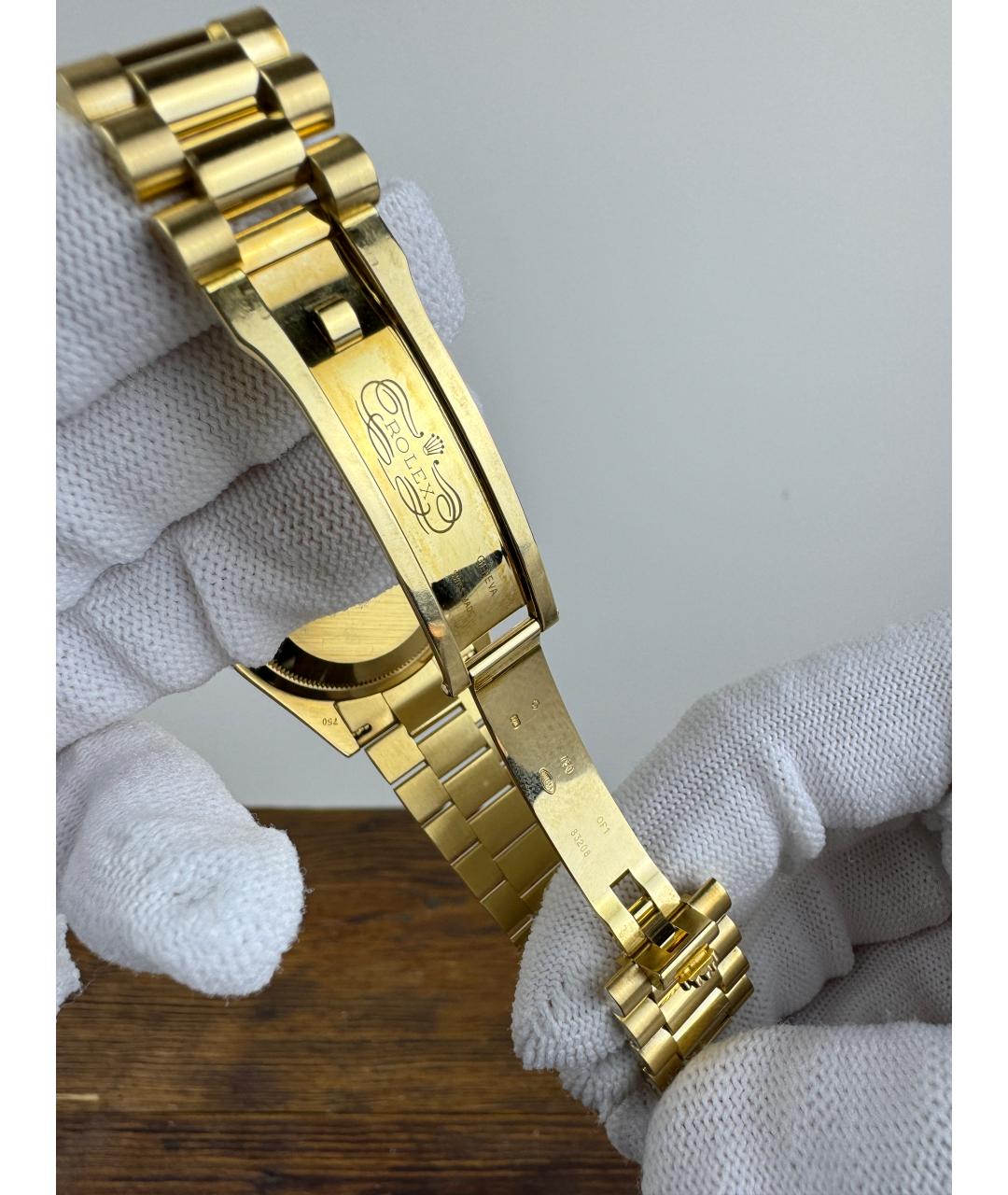 ROLEX Золотые часы из желтого золота, фото 7