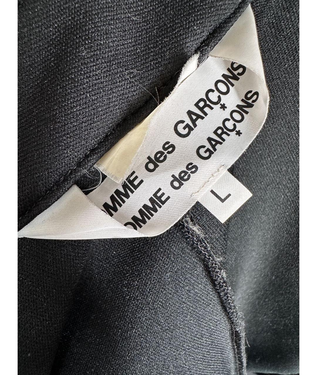 COMME DES GARÇONS Черный полиэстеровый жакет/пиджак, фото 8