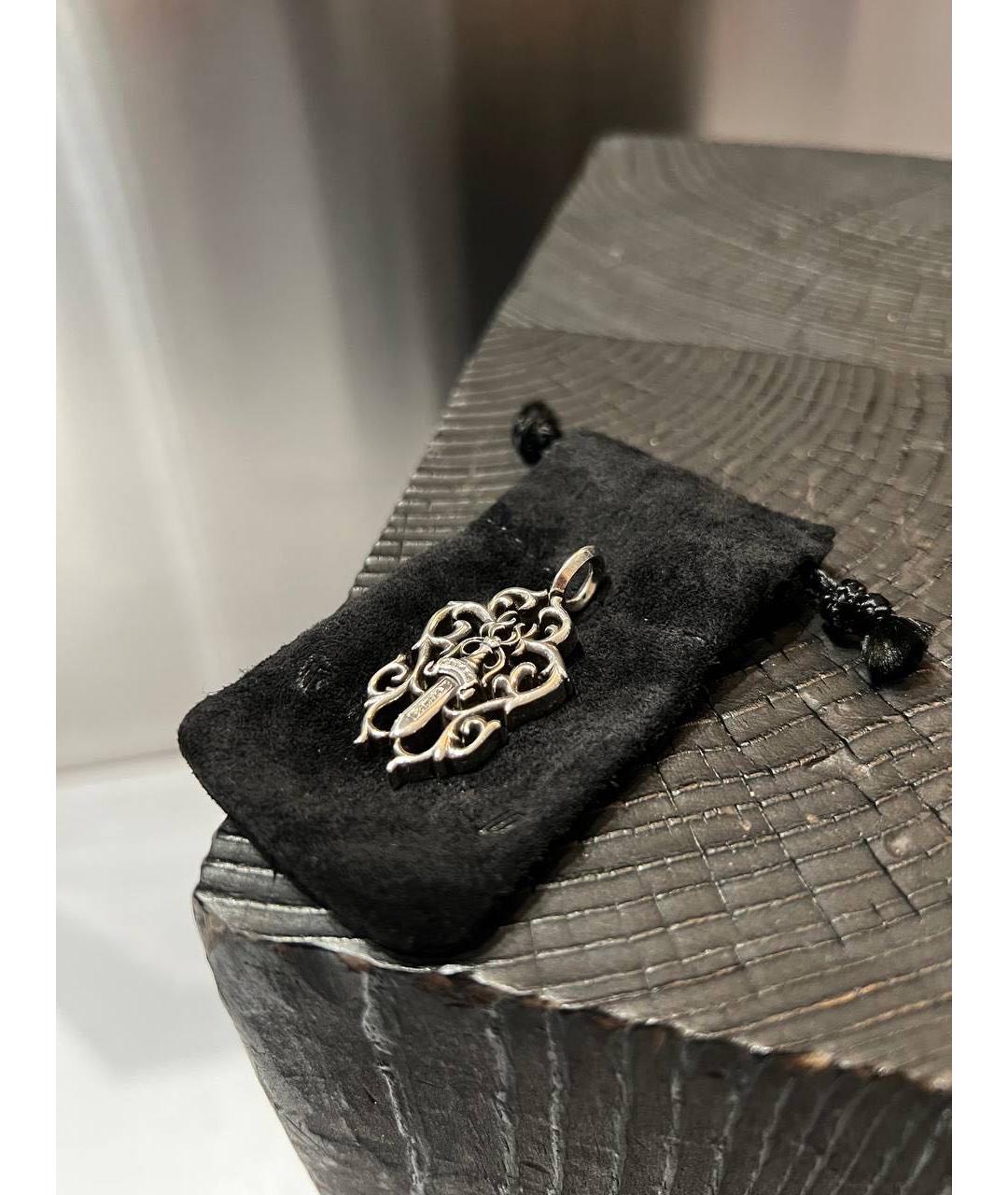 CHROME HEARTS Серебряная серебряная цепочка/подвеска, фото 3
