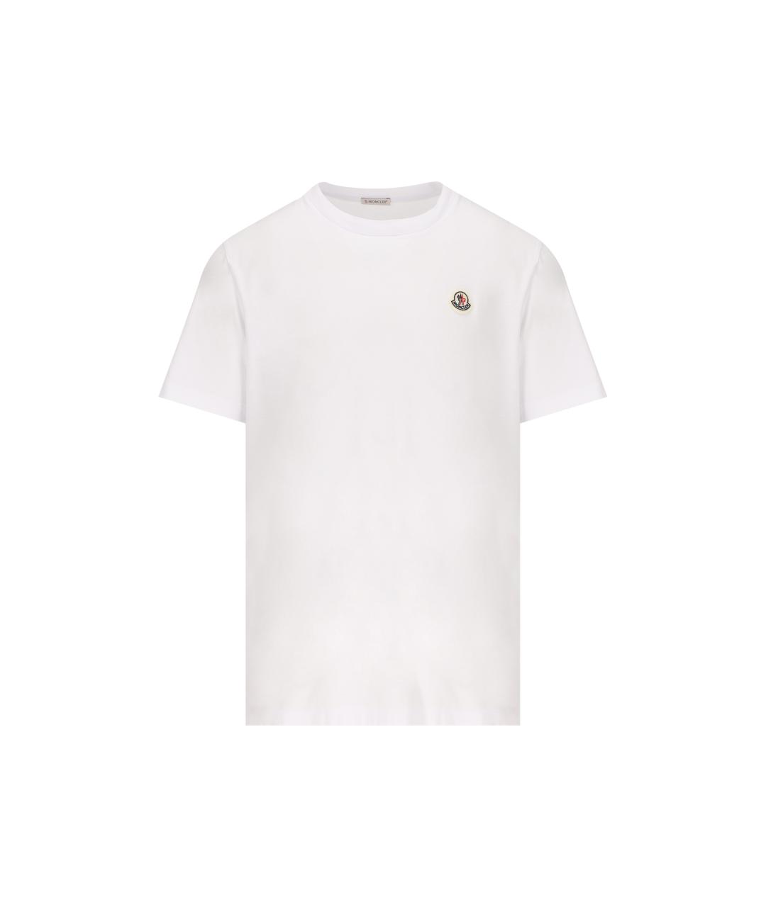 MONCLER Хлопковая футболка, фото 4