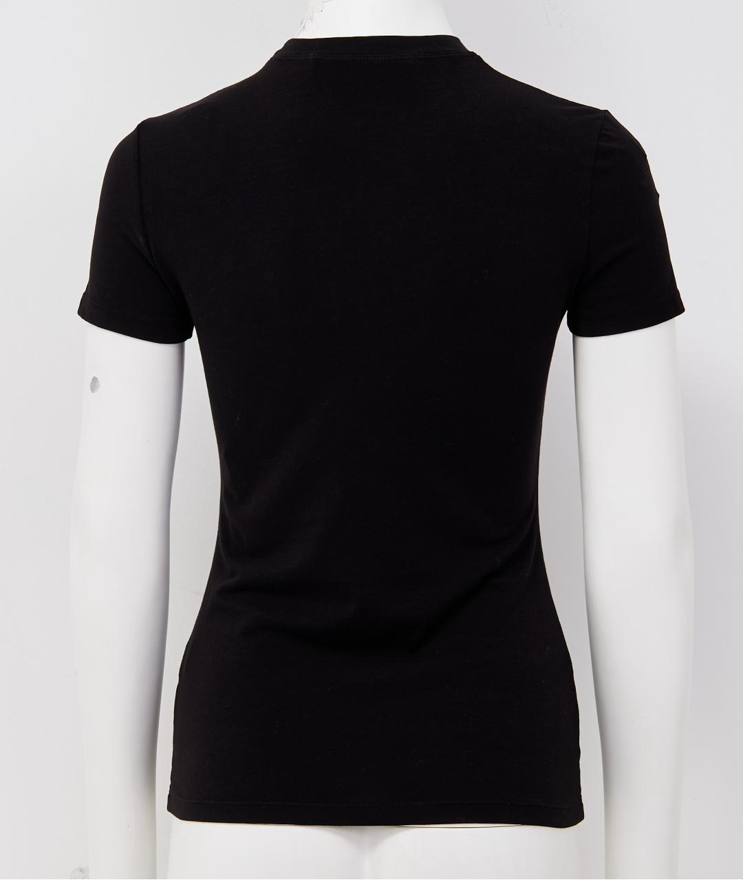 PROENZA SCHOULER Черная хлопковая футболка, фото 2