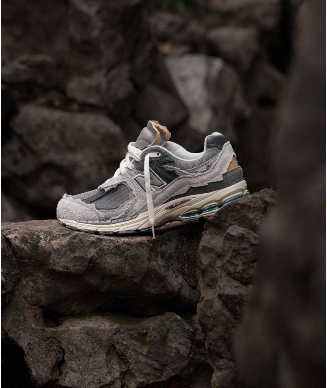 NEW BALANCE Серые низкие кроссовки / кеды, фото 2