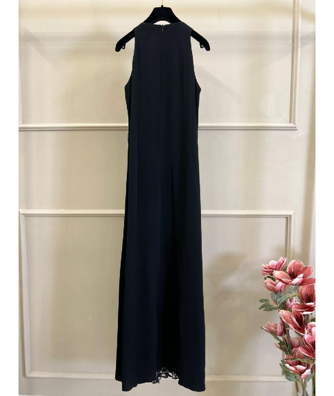 ERMANNO SCERVINO Черное полиэстеровое повседневное платье, фото 2